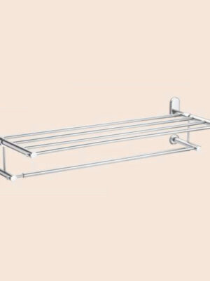 Towel Rod With Towel Rack