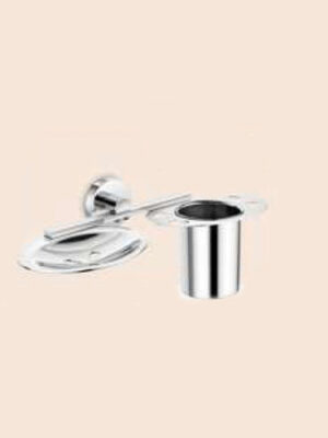 Soap Dish & Toothbrush Tumbler