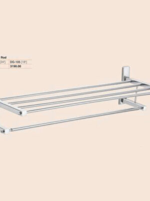 Towel Rack With Rod