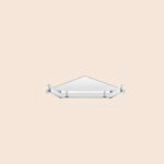 Glass Corner - Diamond (Frosted)