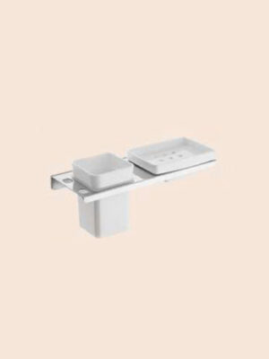 Soap Dish & Toothbrush Tumbler